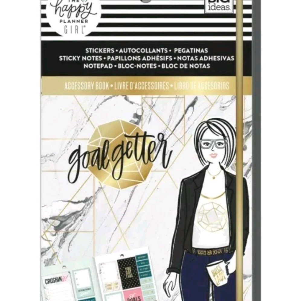 HAPPY PLANNER GOAL GETTER STICKER SHEETS MAMBI
